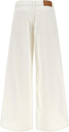 Stella McCartney Womens White Cotton Jeans Denim Clothing