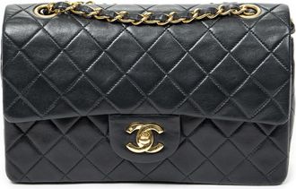 Chanel Pre-owned Womens Classic Double Flap 23 Shoulder bag - Black - One Size