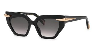 Roberto Cavalli SRC001M 0700 Womens Sunglasses Black Size 54