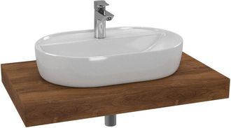 Puma Naturel Conjunto De Ba&ntilde;o Hansgrohe Con Lavabo Dolce 80x8x50 Cm, Roble Charleston Ksetdo4