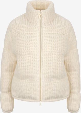 Moncler Daunen-Cardigan aus Wolle und Alpakawolle