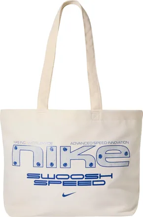 Nike Heritage 2.0 22L Tote Bag Natural Natural Old Royal IQ1222-120
