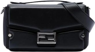 Fendi Pre-owned Vintage Satchel - Dames - Vintage Schoudertas - Zwart - ONE Size - Leer - Vintage