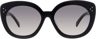 Celine Brown Gradient Cat Eye Ladies Sunglasses CL40295F 01F 57