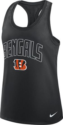 Nike Cincinnati Bengals Primetime Nike Womens Dri-FIT NFL Racerback Tank Top in Black | 03E100A9A-8NT