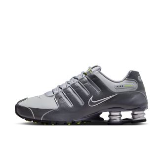 Nike Mens Shox NZ Shoes in Grey | 378341-009