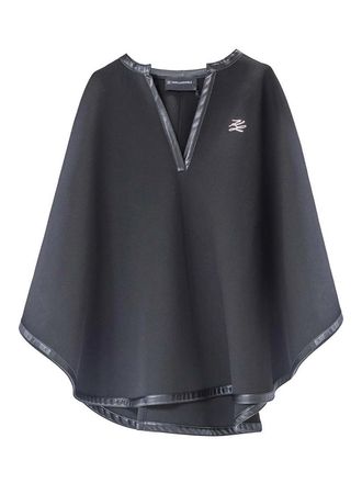 Karl Lagerfeld Fashion Sweatshirt Cape