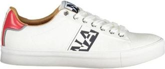Napapijri Casual Logo Sneakers Wit Heren - Heren - Sneakers - Wit - 40 EU - Polyester - Schoenen
