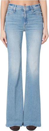 Mother Klassieke Denim Jeans - Dames - Flared Jeans - Blauw - W29 - Denim - Jeans