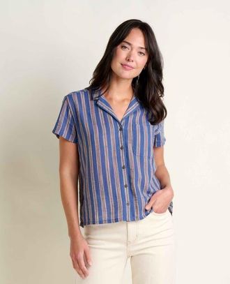 Toad & Co Camp Cove Shirt in River Pattern at Nordstrom, Size X-Small