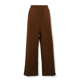 Entire studios Full Sweatpant - Dames - Wijde Broeken - Bruin - XS - Katoen - Broeken
