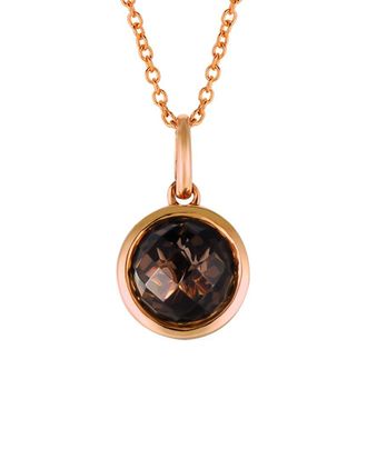 Le Vian 14K 1.00 Ct. Tw. Smoky Quartz Pendant Necklace