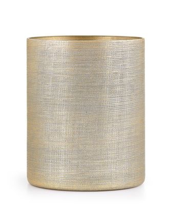 Labrazel Woven Metallic Wastebasket