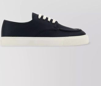 Prada leather low-top sneakers