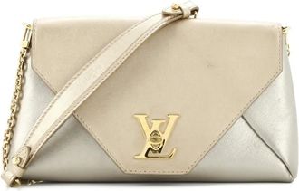 Louis Vuitton Love Note Chain Clutch Leather crossbody bag - Goud