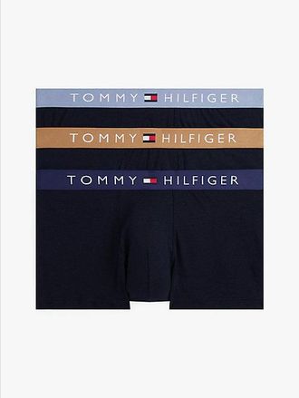 Tommy Hilfiger 3-Pack TH Original Logo Waistband Trunks
