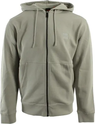 HUGO BOSS Hombre, Sudaderas, Verde, Talla: XL