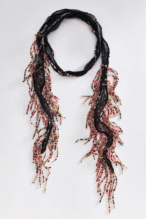 Chan Luu Beaded Skinny Scarf