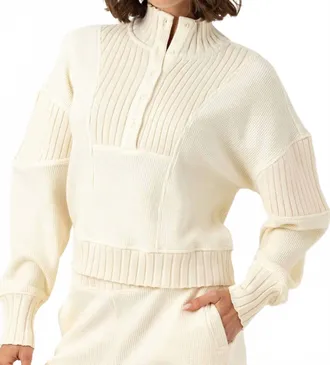 Sundays Senette Pullover Sweater In White