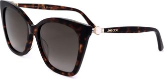 Jimmy Choo London RUA/G/S 086 HAVANA 56/18/145 WOMAN Sunglasses