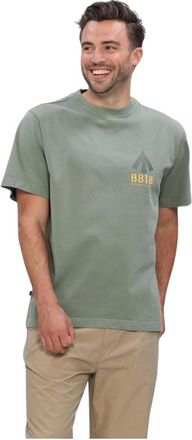 Butcher of Blue Tops, Heren, Groen, S, Katoen, Army Carlow Loose Tee