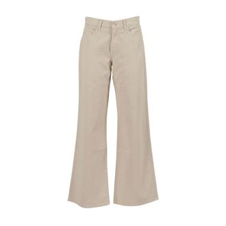 7 For All Mankind Dames, Broeken, Beige, Maat: W26