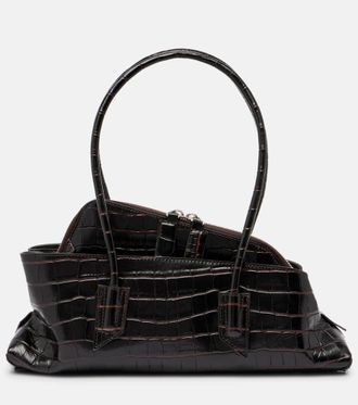 The Attico La Passeggiata Small leather tote bag