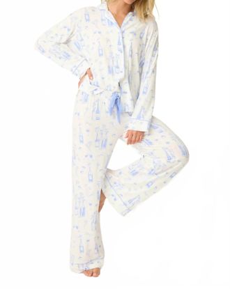 PJ Salvage Parisian Dream Pj Set In Ivory
