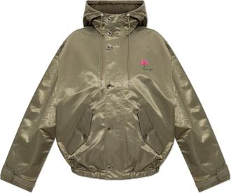 Kenzo Geprinte Jas - Dames - Zomerjassen - Groen - L - Jassen