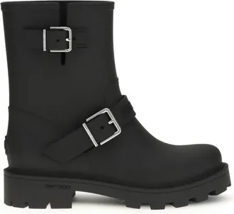 Jimmy Choo London Black Leather Boots