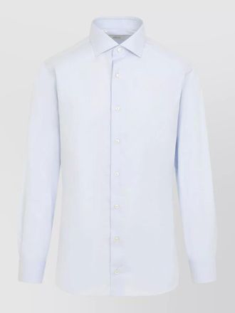 Brioni cotton long-sleeve shirt