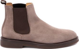 Brunello Cucinelli Suede Chelsea Boots