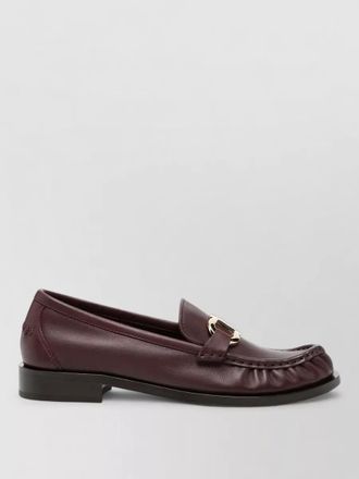 Ferragamo calf leather loafers
