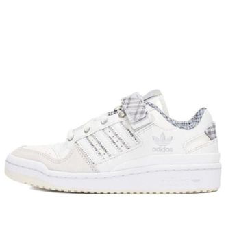adidas (WMNS) adidas Forum Low Crystal White Plaid FZ5627