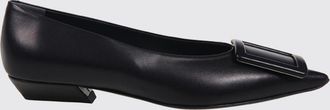 Roger Vivier Ballerine Gommettine in pelle bovina con fibbia logo