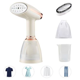 OEM Ferro Da Stiro A Vapore Portatile - 1500 W - Capacit&agrave; 280 Ml - Riscaldamento Rapido In 20 Secondi - Emissione Di Vapore 28 G/min - Piastra In Ceramica