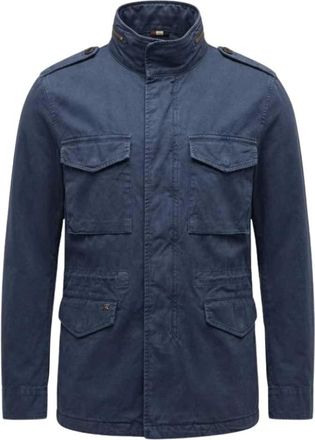 Mason's Field Jacket M74 - - Jackets - Uomo - Blu - L