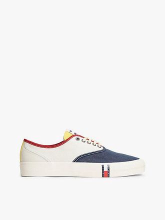 Tommy Hilfiger Archive Canvas Colour-Blocked Trainers