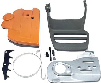 OEM Conjunto De Cubierta Lateral De Embrague Y Freno De Cadena Para Motosierra Husqvarna 445 450, Piezas De Repuesto N.&deg; 544097902