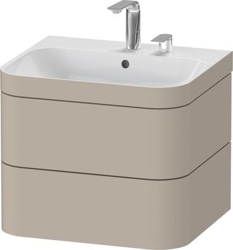 Duravit Duravit Happy D.2 Plus Set De Encastre A Pared, 575x490mm, 2