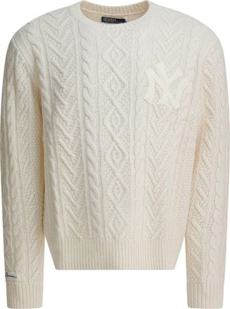 Polo Ralph Lauren New York Yankees Wool And Alpaca Crewneck Sweater