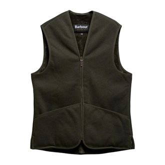 Barbour Forro C&aacute;lido de Pelo con Cremallera - Jackets - Hombre - Verde - 3XS