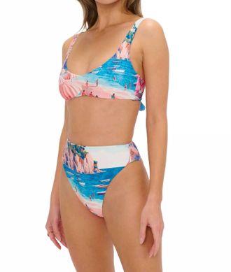 Show me your Mumu Sanibel Bikini Top In Oasis Beach Club