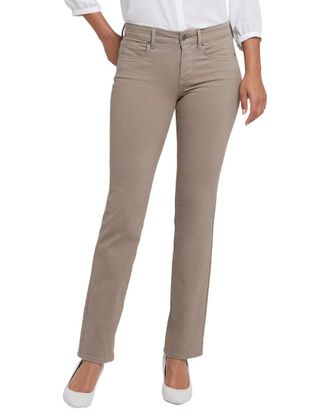 NYDJ Nydj Marilyn Saddlewood Straight Leg Long Jean