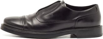 Tod's Scarpe senza lacci in pelle Pre-owned - Nero