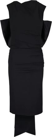 Dorothee Schumacher Abito con decorazione a fiocco - Nero