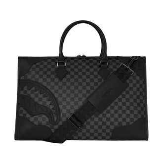 Sprayground Weekend Bags, male, Multicolor, Size: ONE SIZE Midnight Chateau Pyramid Duffle