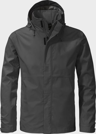 Sch&ouml;ffel Outdoorjacke SCH&Ouml;FFEL Jacket Gmund M, Herren, Gr. 48, schwarz (9990, schwarz), Oberstoff: Aussenseite: 100% Polyester; (Membran: Polyurethan); Futter 