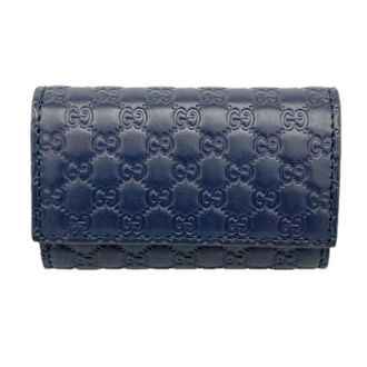 Gucci Pre-owned Accessories, unisex, Blue, Size: ONE SIZE Pre-owned Keycase