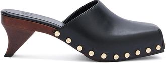 Ganni June Mule Sabot In Black